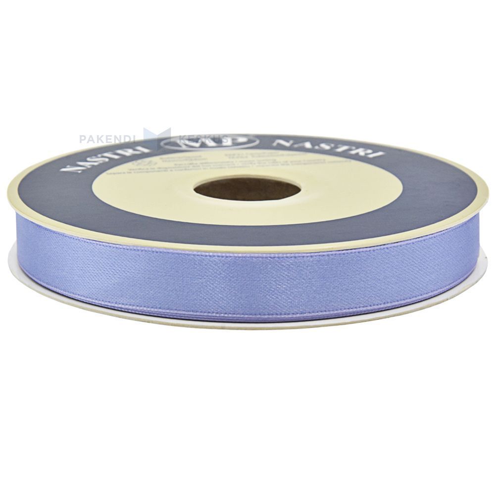 Admin Ribbon Light purple satin ribbon 15mm wide, 50m/roll - Packforce